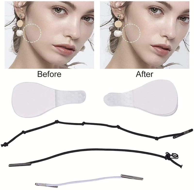 60 Stück Aufkleber für Augen und Gesicht lifting
