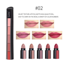 Lade das Bild in den Galerie-Viewer, 5 in 1 Matte Lippenstift
